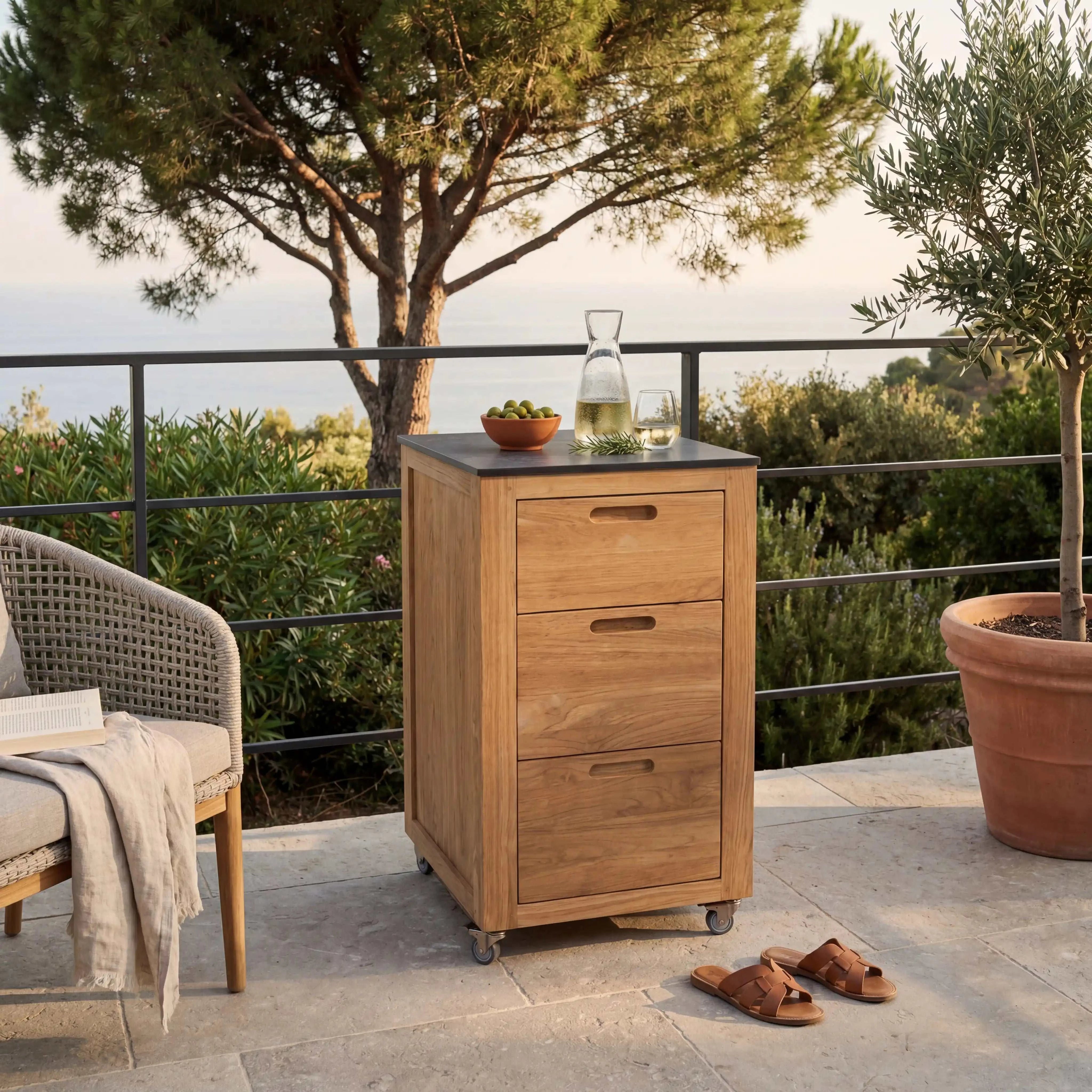 Teakholz Sideboard 