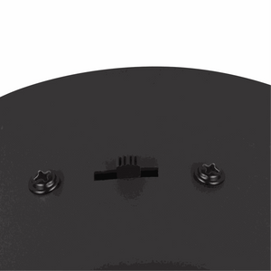 schwarze Pendelleuchte LED 8W mit Switch Dimmer und 960 Lumen, ringförmiger Lichtakzent