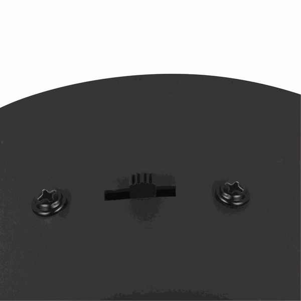 schwarze Pendelleuchte LED 8W mit Switch Dimmer und 960 Lumen, ringförmiger Lichtakzent