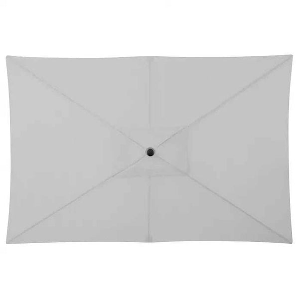 Sonnenschirm myZone Auto Tilt 300x200 cm in Hellgrau mit automatischer Neigefunktion und UV-Schutz