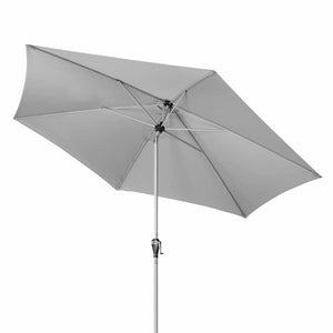 Sonnenschirm Active Auto Tilt in Hellgrau mit Ø 320 cm, automatischer Neigung und UV-Schutz LSF 50+