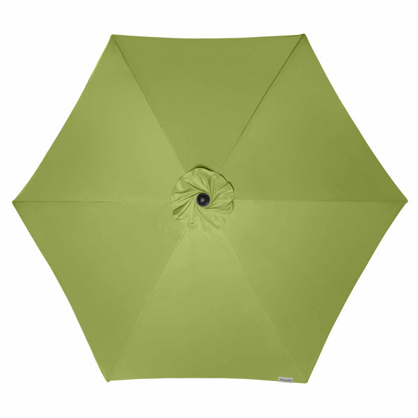 Doppler Active Auto Tilt Sonnenschirm Ø 320 cm in leuchtendem Fresh Green mit automatischer Neigungsfunktion und UV-Schutz