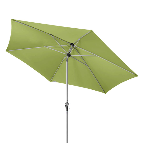 Doppler Active Auto Tilt Sonnenschirm in Fresh Green mit automatischer Neigefunktion und UV-Schutz für Terrasse