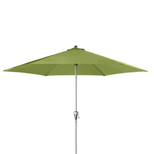 Doppler Active Auto Tilt Sonnenschirm in frischem Grün mit automatischer Neigefunktion und UV-Schutz