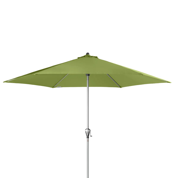 Doppler Active Auto Tilt Sonnenschirm in frischem Grün mit automatischer Neigefunktion und UV-Schutz