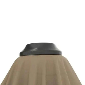 Doppler Pendelschirm Ø 370 cm in Greige mit 360° Drehbarkeit und UV-beständigem Polyesterbezug