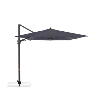 Pendelschirm myZone AX 320x240 cm anthrazit mit 360° Drehfunktion, UV-Schutz und Windventil