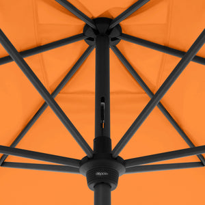 Doppler myZone Auto Tilt Sonnenschirm 300x200 cm in Orange mit automatischer Neigefunktion und UV-Schutz