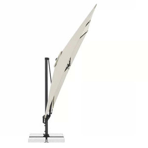 Ampelschirm Active Pendel Green Edition 240x135 cm für kleine Balkone, drehbar und höhenverstellbar, nachhaltiger UV-Schutz