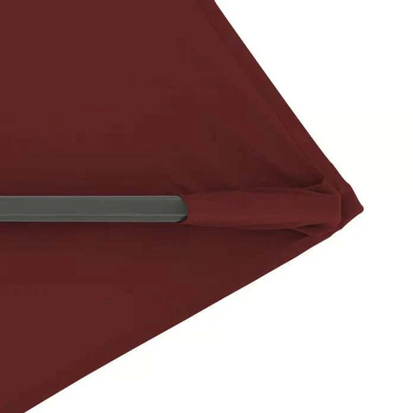 Ampelschirm Active Pendel grün Bordeaux für enge Balkone, 360° drehbar, höhenverstellbar, UV-Schutz LSF 50+