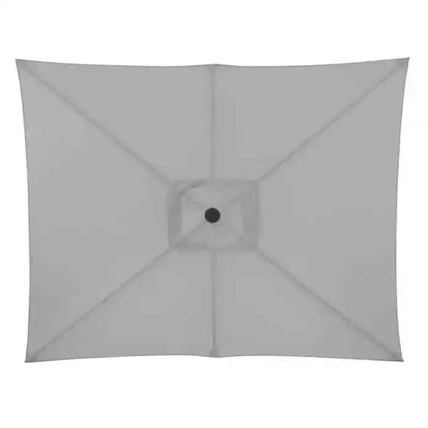 Hellgrauer rechteckiger Sonnenschirm Life Lift 250x200 cm mit Knickfunktion und UV-Schutz