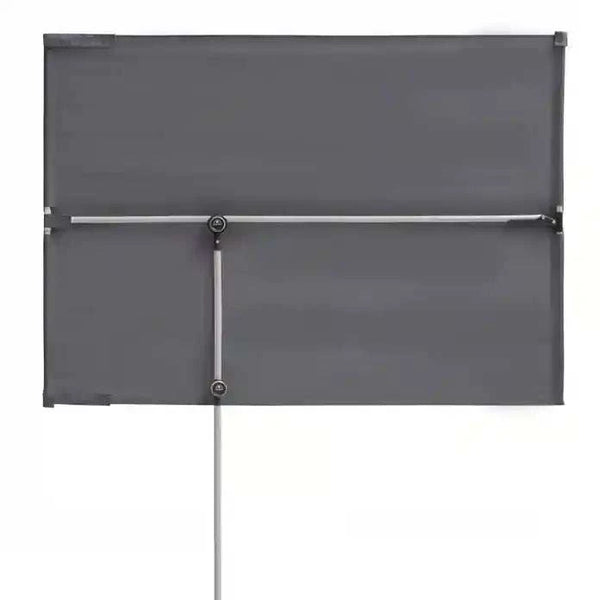 Balkonblende Active Anthrazit 180×130 cm höhenverstellbar UV-Schutz 50+ leicht leichtgewicht Stahlgestell Polyesterbespannung