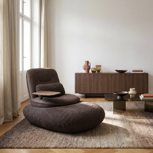 Koinor Design Polstersessel Space mit verstellbarem Kopfteil