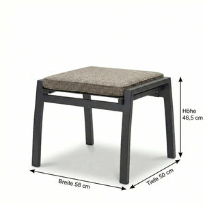 Gartenhocker "Spoga" inkl. Sitzkissen