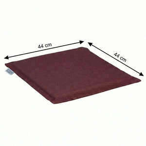 Sitzkissen Weinrot aus Polyacryl