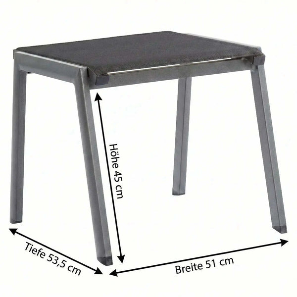 Stapelhocker "Allround" aus Aluminium