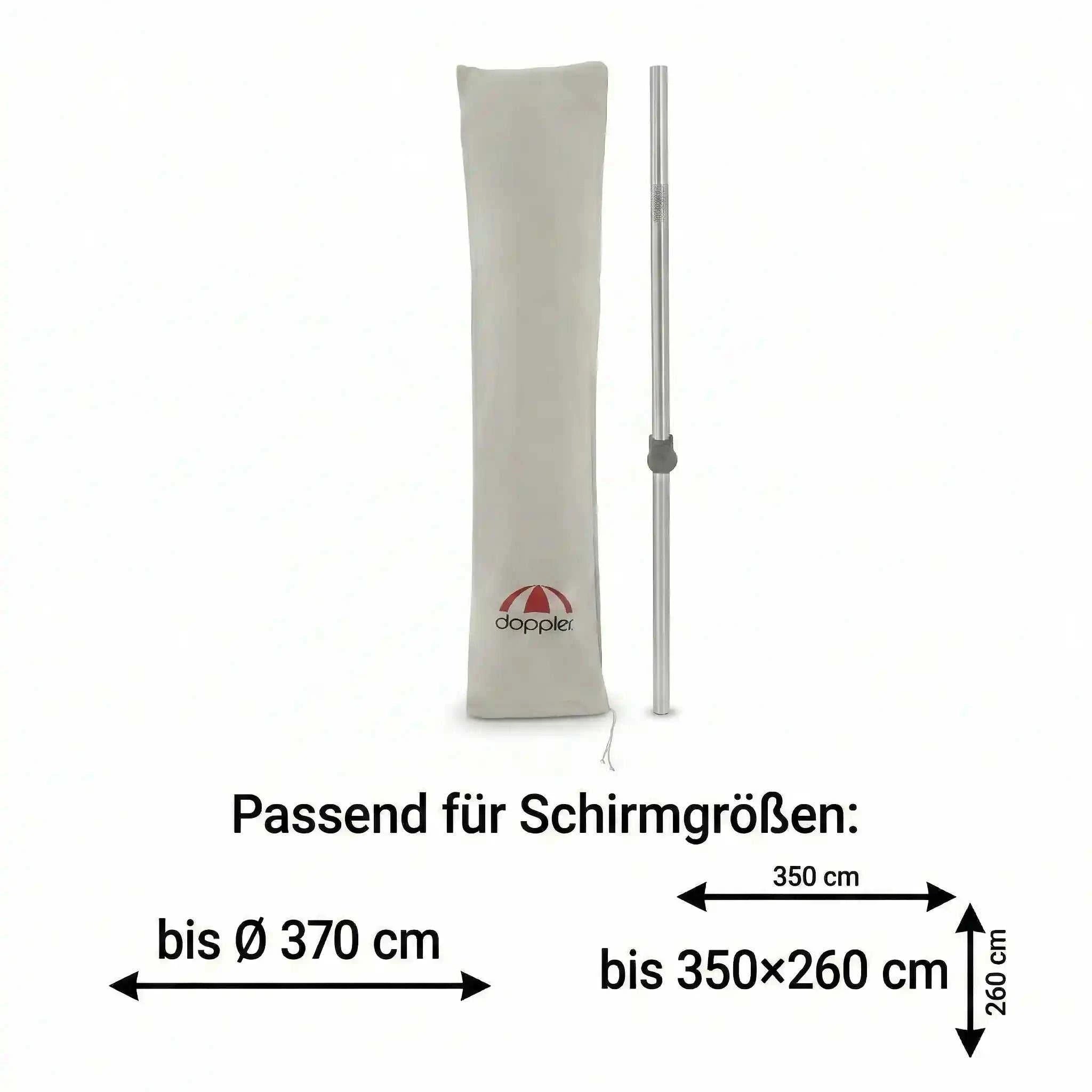 Schutzhülle Active Pendelschirm für große Sonnenschirme bis 370 cm, UV- und wetterbeständig