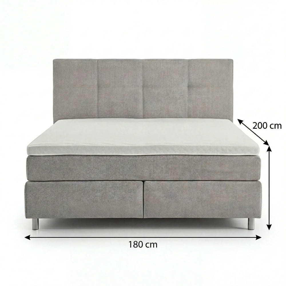 Boxspringbett, 3 Karat Classic, 180x200 cm
