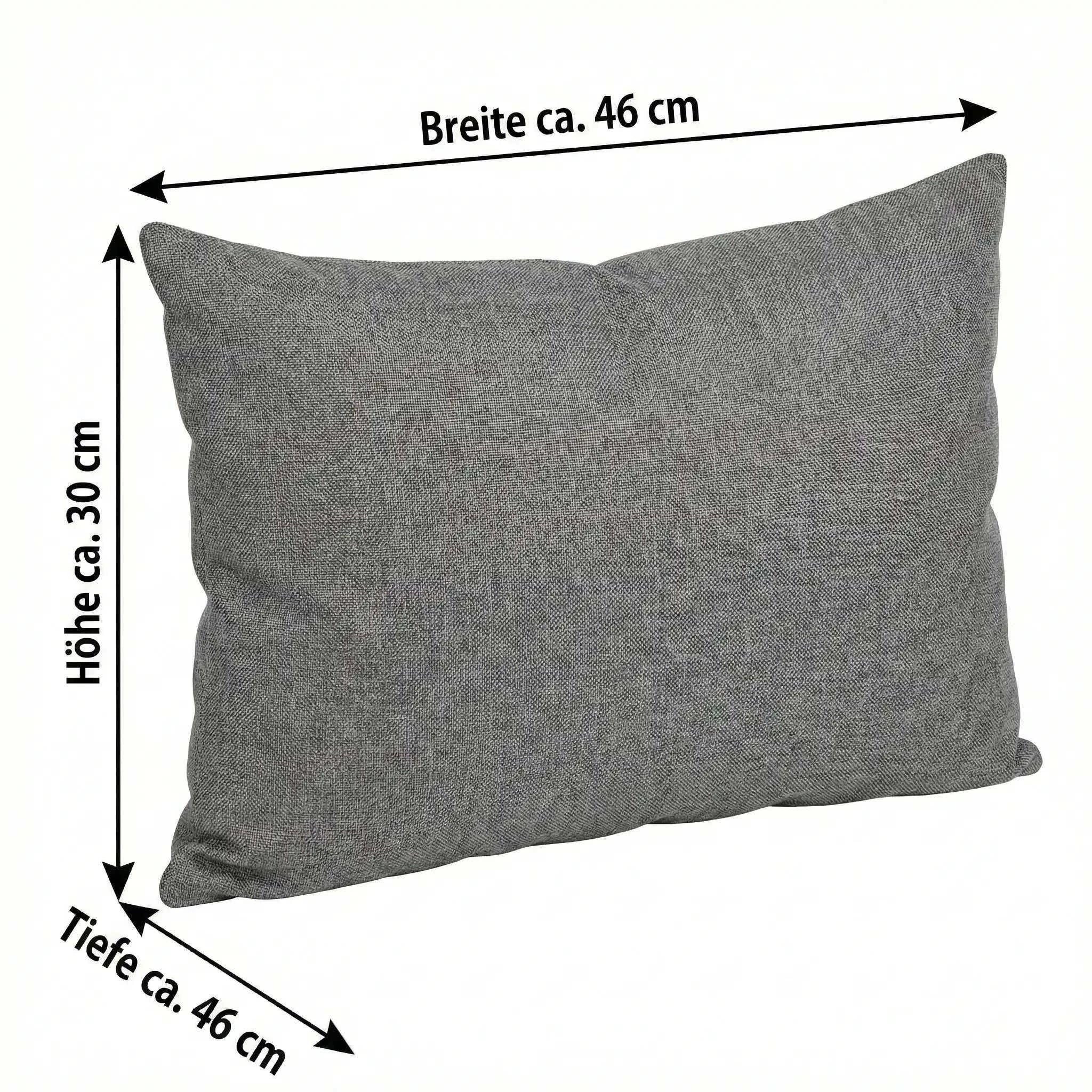 Rückenkissen New Holly für Gartenliegen mit Aluminiumgestell, UV-resistent und schmutzabweisend