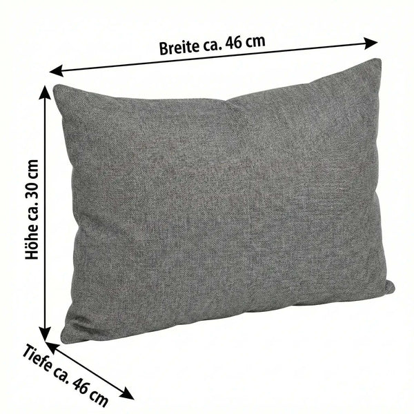 Rückenkissen New Holly für Gartenliegen mit Aluminiumgestell, UV-resistent und schmutzabweisend