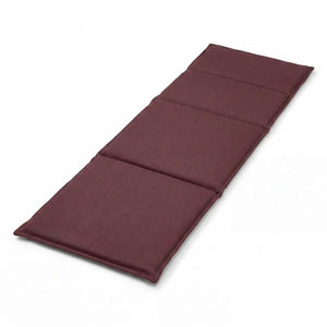 Gartenliegenauflage "Allround" Weinrot aus Polyacryl