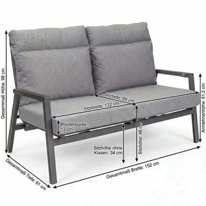 Lounge 2-Sitzer "Sondrino"