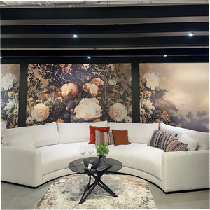 Rundsofa „Milian" – Lounge-Feeling im Halbkreis