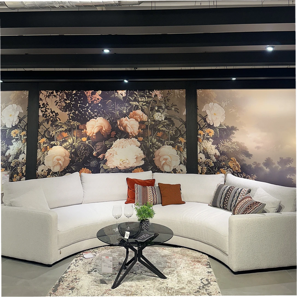 Rundsofa „Milian" – Lounge-Feeling im Halbkreis