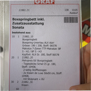 Boxspringbett Sonata – Hotelkomfort von ruf|Betten fürs Schlafzimmer
