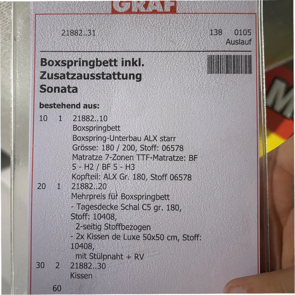 Boxspringbett Sonata – Hotelkomfort von ruf|Betten fürs Schlafzimmer