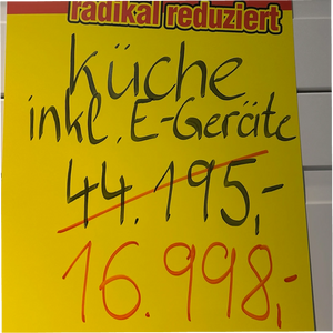 Einbauküche im Landhaus-Stil inkl. E-Geräte – Ausstellungsstück