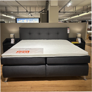 Boxspringbett in Anthrazit – Komfort, der zum Bleiben einlädt