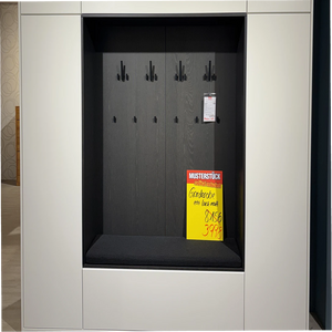 Garderobe „Monaco" – komplette Flurlösung in Lack weiß matt