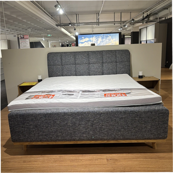 Boxspringbett Montero – Hotelkomfort mit massivem Eiche-Rahmen