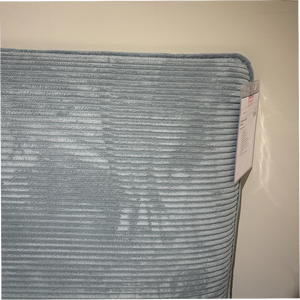 Boxspringbett Padua – kuscheliger Breitcord in trendigem Aqua