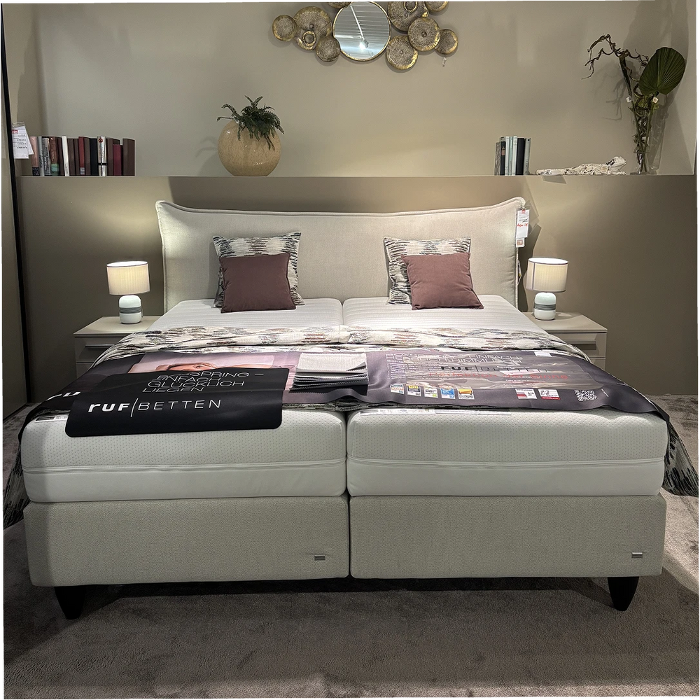 Boxspringbett Sonata – Hotelkomfort von ruf|Betten fürs Schlafzimmer