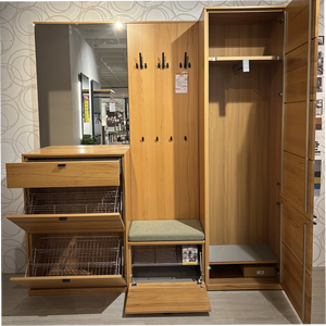 Garderobe „Orlando" – massive Kernbuche für den Flur