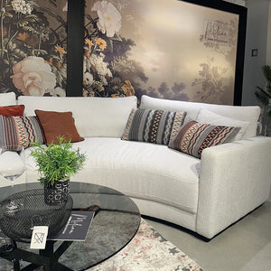 Rundsofa „Milian" – Lounge-Feeling im Halbkreis