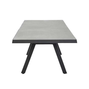 Moderner Ausziehtisch Vivera mit Betonoptik und Synchronauszug für Garten und Terrasse