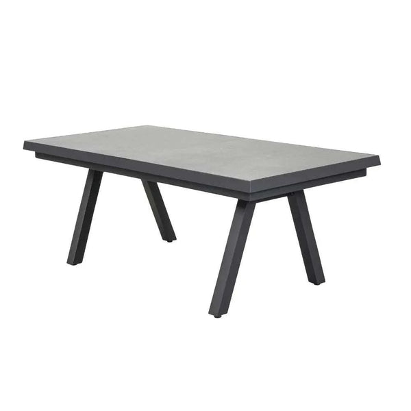 Moderner Ausziehtisch Vivera mit Betonoptik und Synchronauszug für Garten und Terrasse