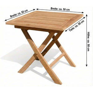 Beistelltisch "Manchester" aus Teakolz
