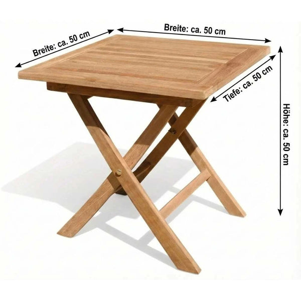 Beistelltisch "Manchester" aus Teakolz