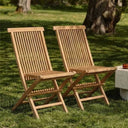 2er Set Klappstuhl Riva Teak