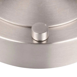 Tischleuchte 51 cm in nickel matt mit LED-Licht und 1500 Lumen für Innenbereiche