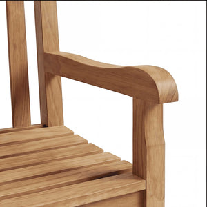 Gartensessel Carlton aus Sterling Teakholz für Terrasse und Garten