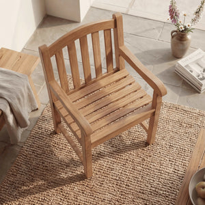 Gartensessel Carlton aus Sterling Teakholz für Terrasse und Garten