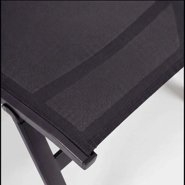 Gartenliege "Reno" mit Teak-Armlehnen