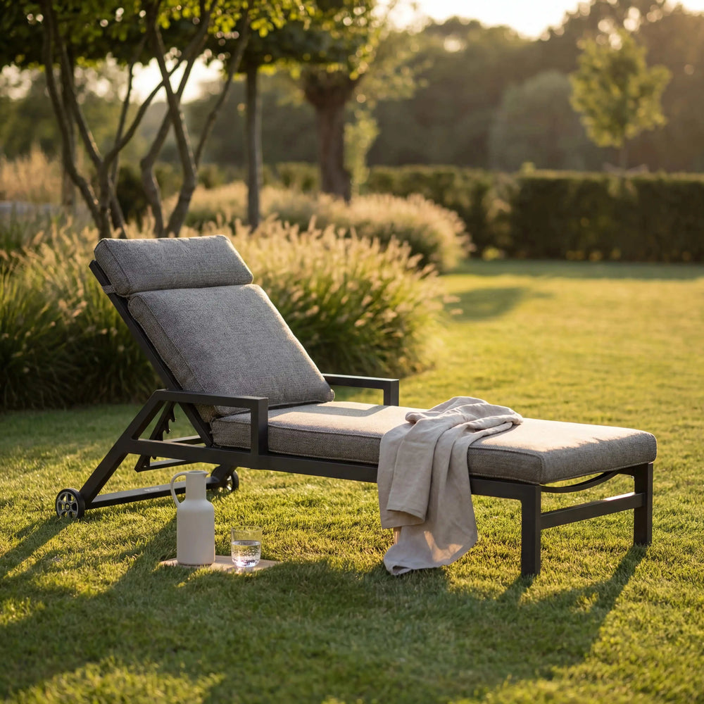 Gartenliege "Spoga" inkl. Sitzkissen