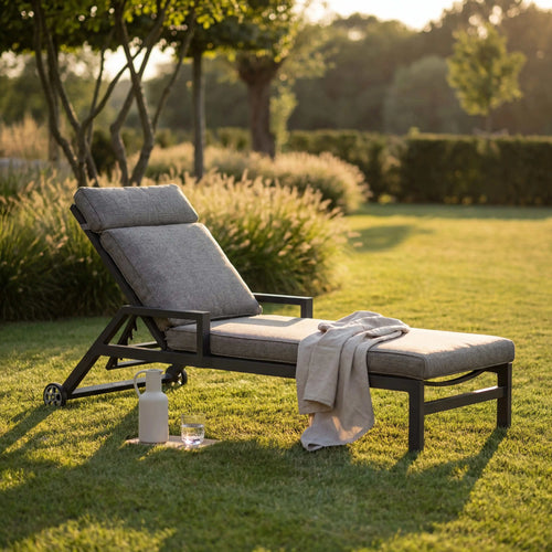 Gartenliege "Spoga" inkl. Sitzkissen