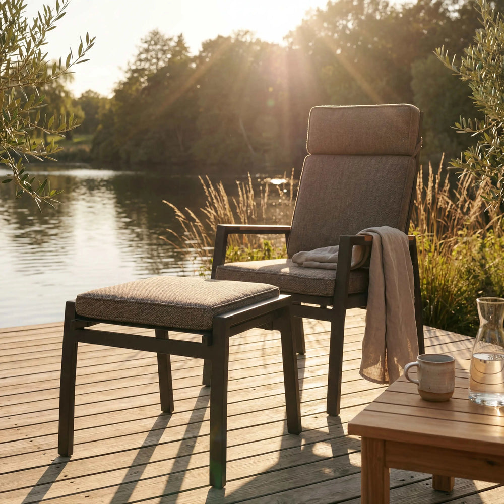 Gartenhocker "Spoga" inkl. Sitzkissen